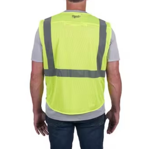 NWT Milwaukee Mesh Safety Vest - Picture 2 of 8